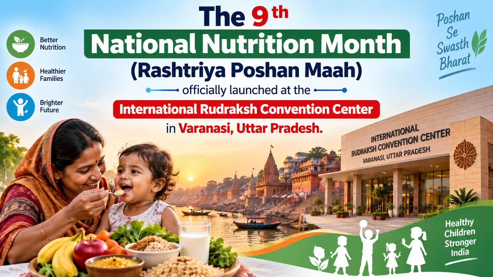 9th National Nutrition Month Launched in Varanasi