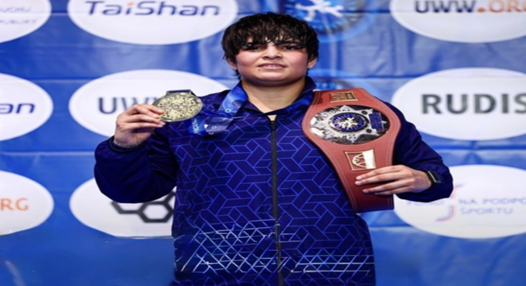 Kajal Dhochak Wins Gold at U20 Wrestling World Championships