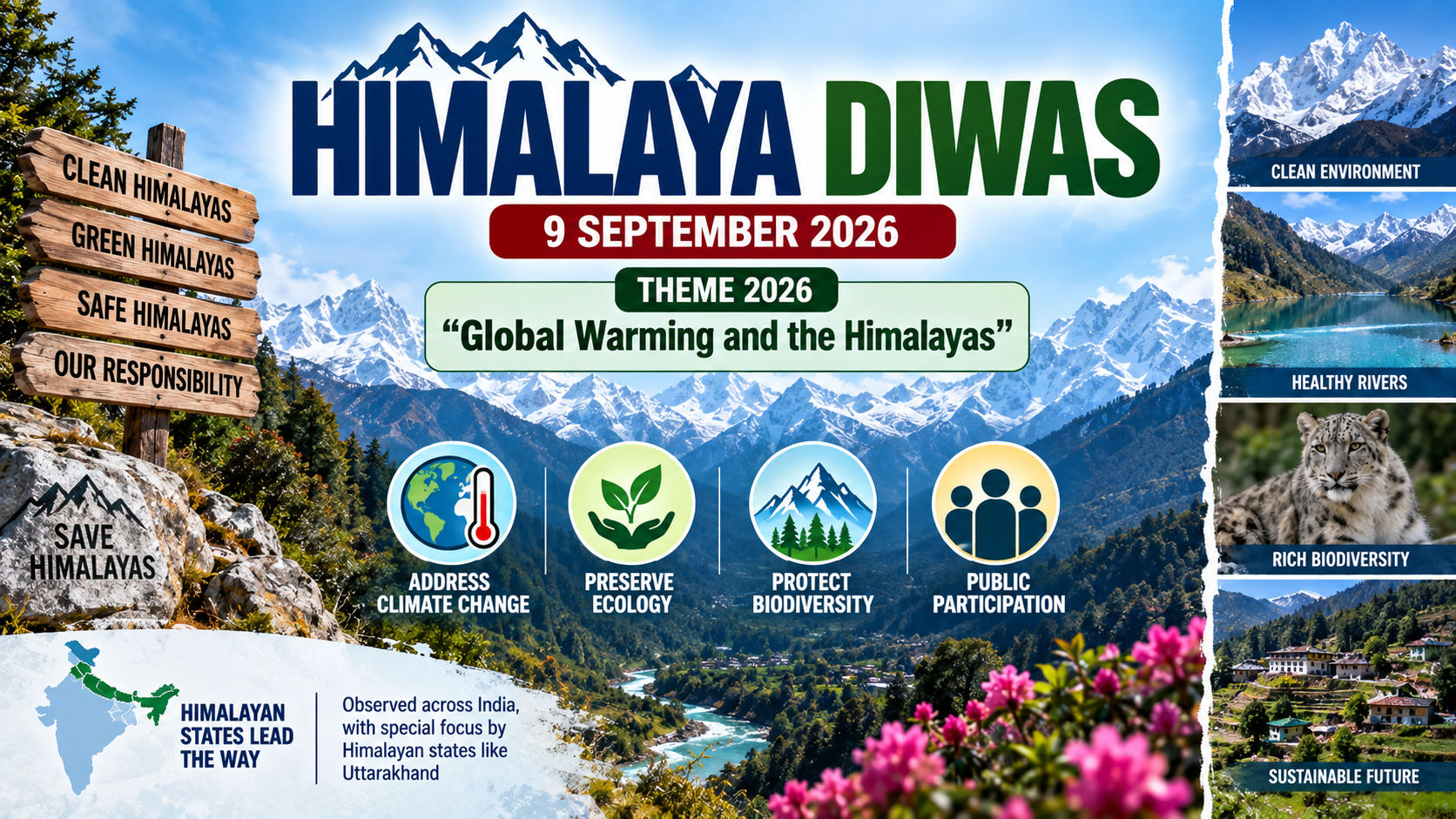 Himalaya Diwas Observed on September 9