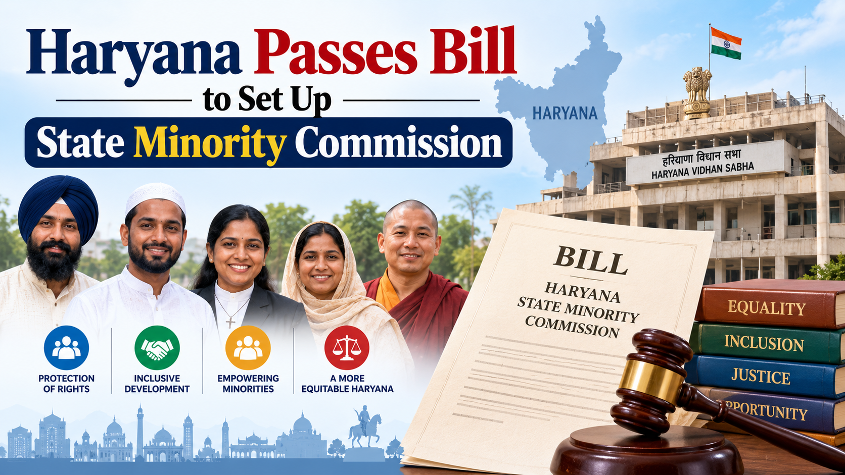 Haryana Passes Bill to Set Up State Minority Commission