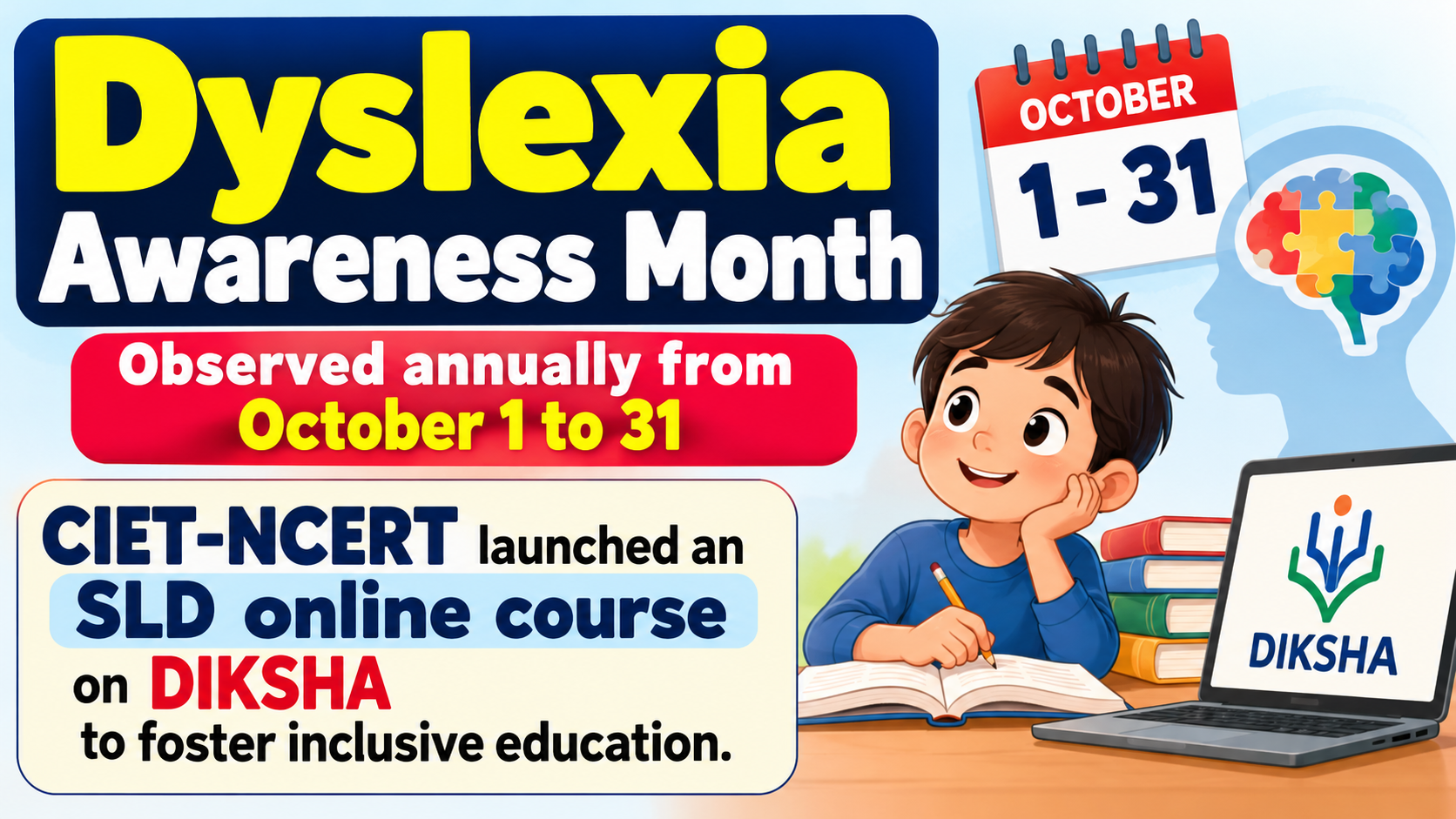 Dyslexia Awareness Month Observed Globally Throughout October