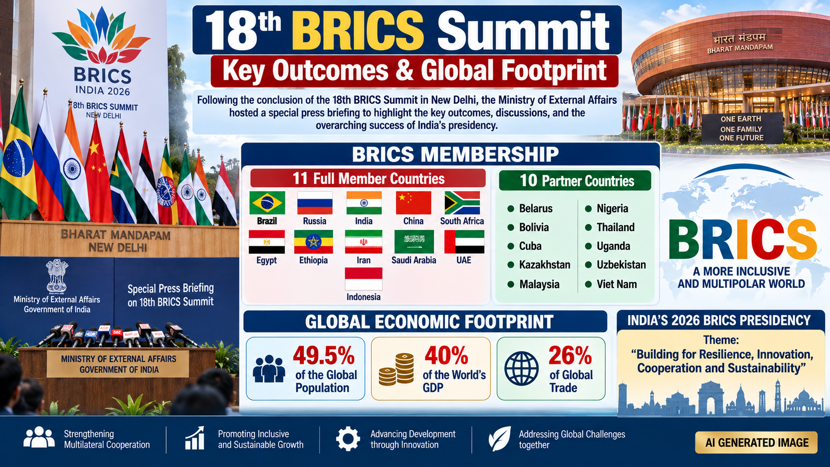Transcript of Special Press Briefing on 18th BRICS Summit 2026
