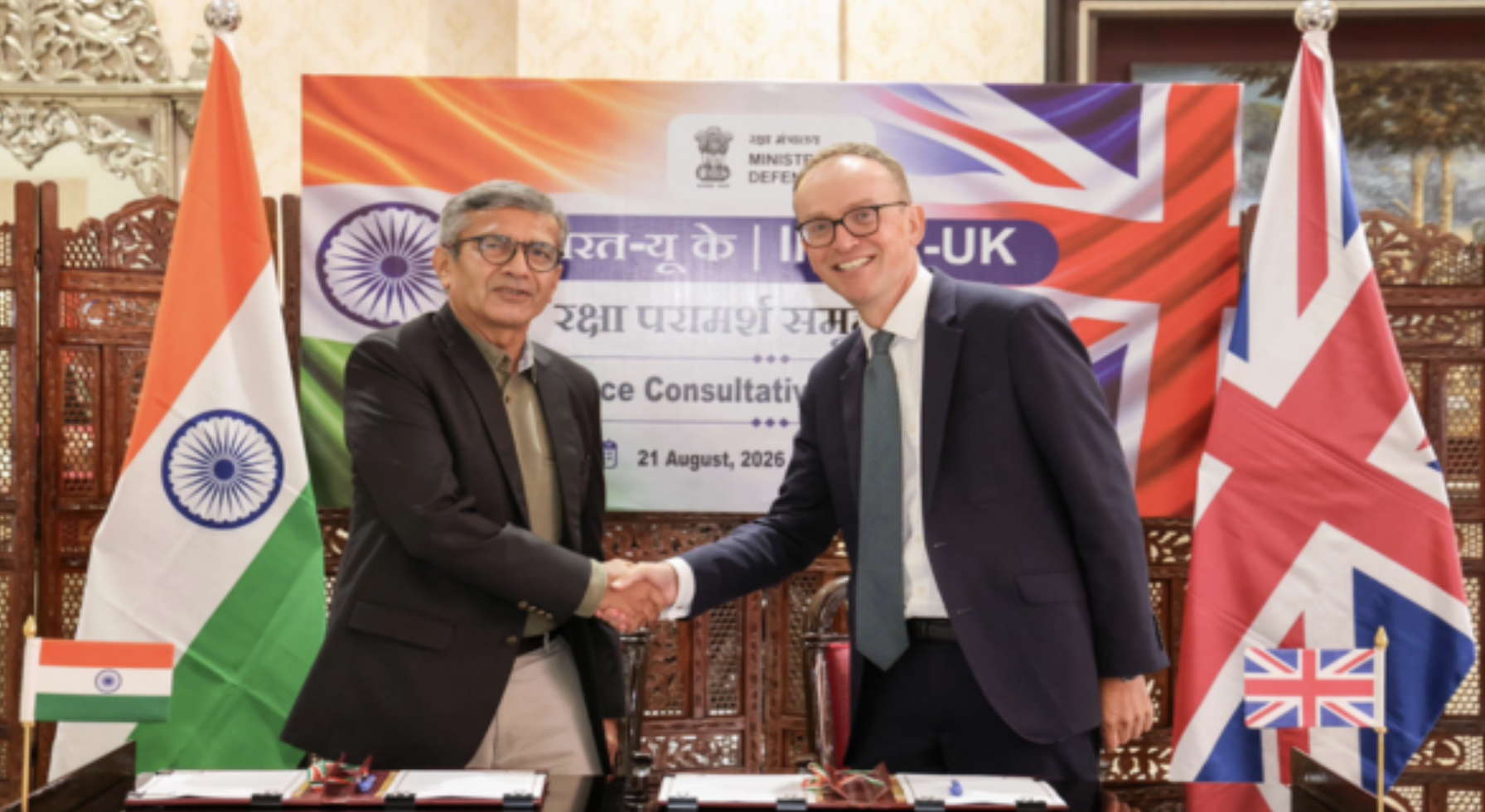 India and UK Agree to Expand Defence Cooperation Through Joint Exercises and R&D