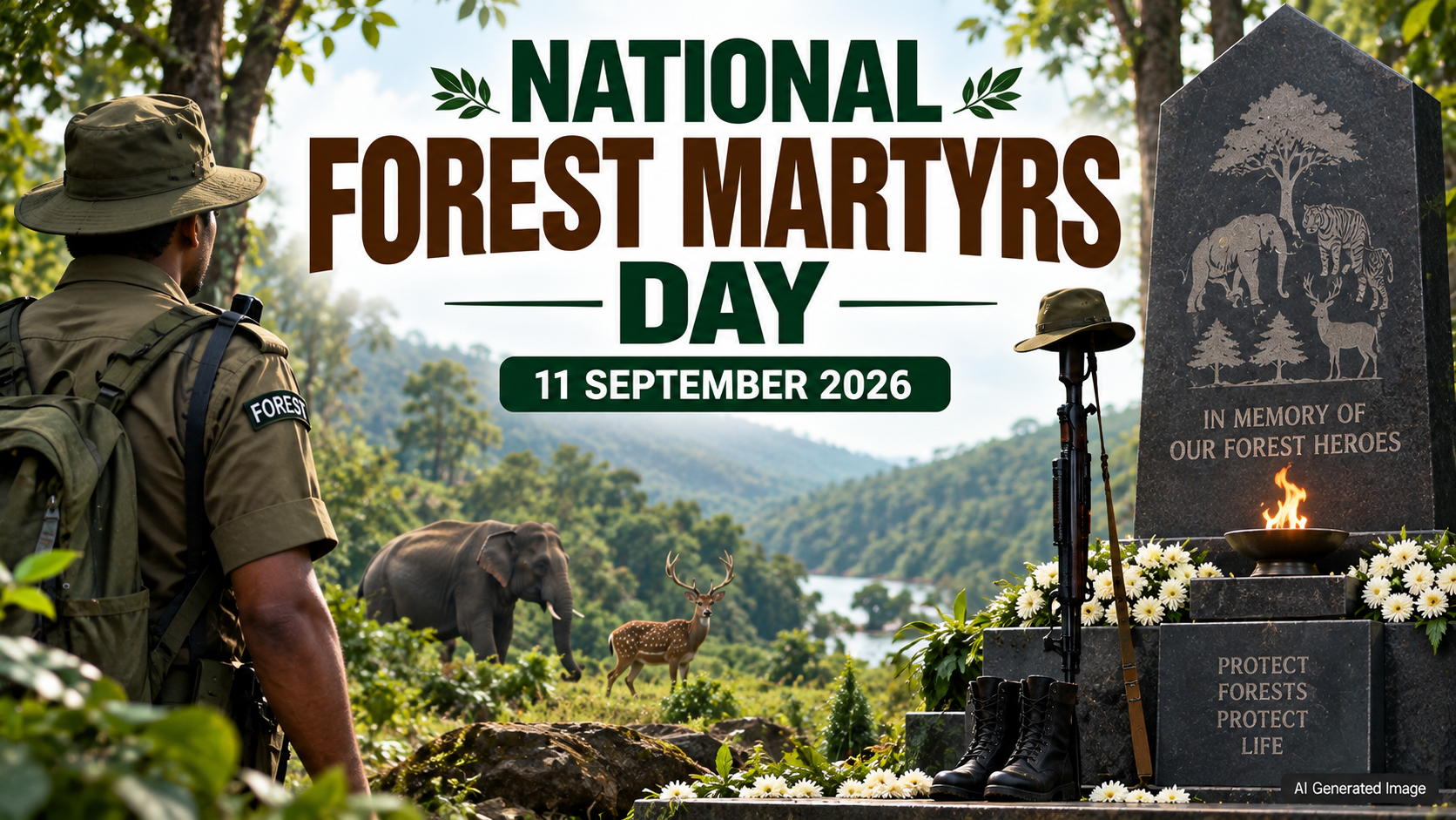 National Forest Martyrs Day : September 11