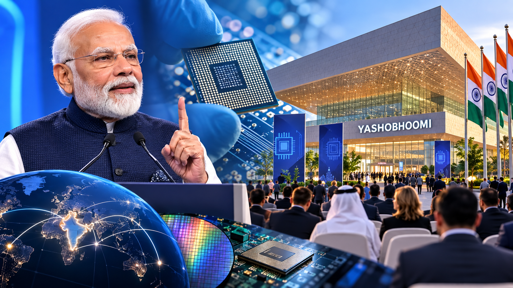 PM Modi to Inaugurate SEMICON India 2026 at Yashobhoomi