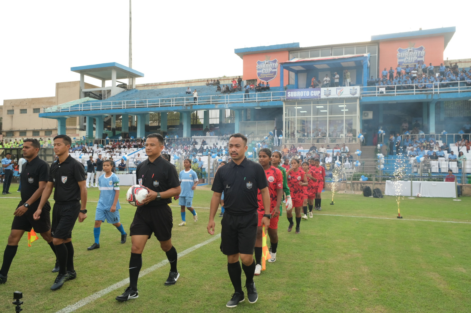 65th Subroto Cup International Football Tournament Grandly Inaugurated at Ambedkar Stadium