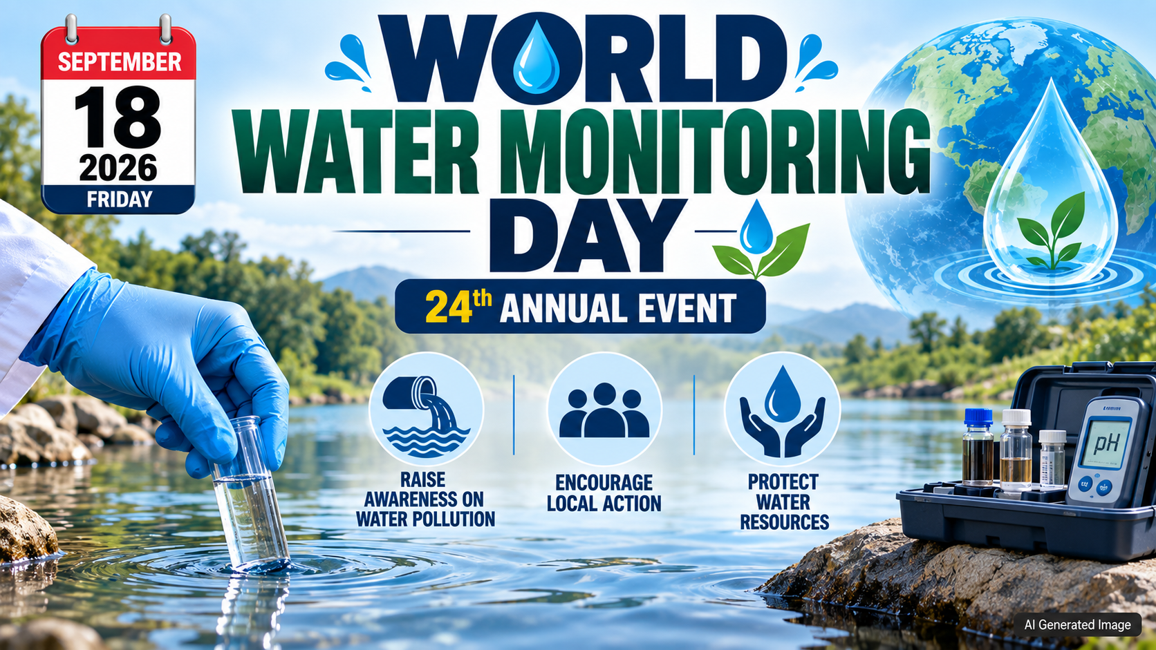 World Water Monitoring Day : September 18