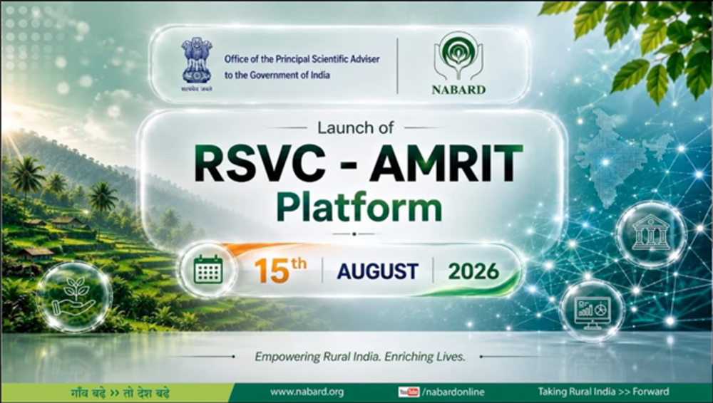 NABARD Launches ‘RSVC-AMRIT’ Platform to Empower Rural Innovation and Tech Transfer