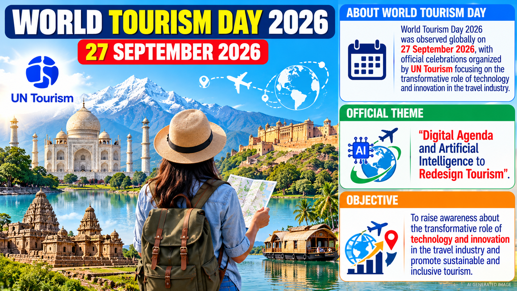 World Tourism Day 2026: Theme, Host Country, and Key Highlights