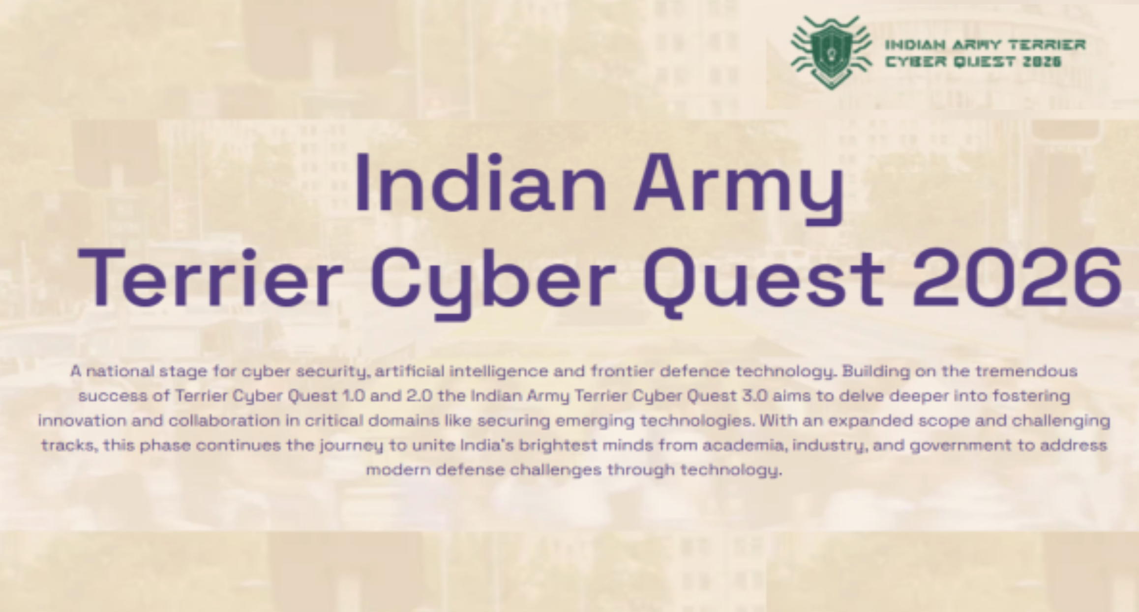 Territorial Army Launches National Hackathon 'Terrier Cyber Quest 2026'