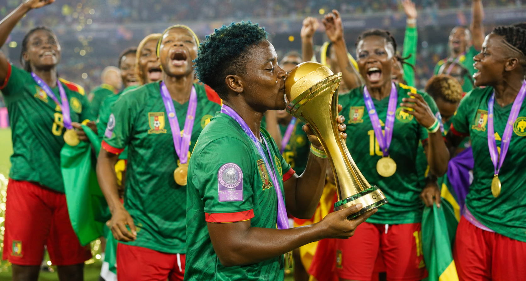Ngah’s Double Leads Cameroon to Maiden Women’s Africa Cup of Nations Title