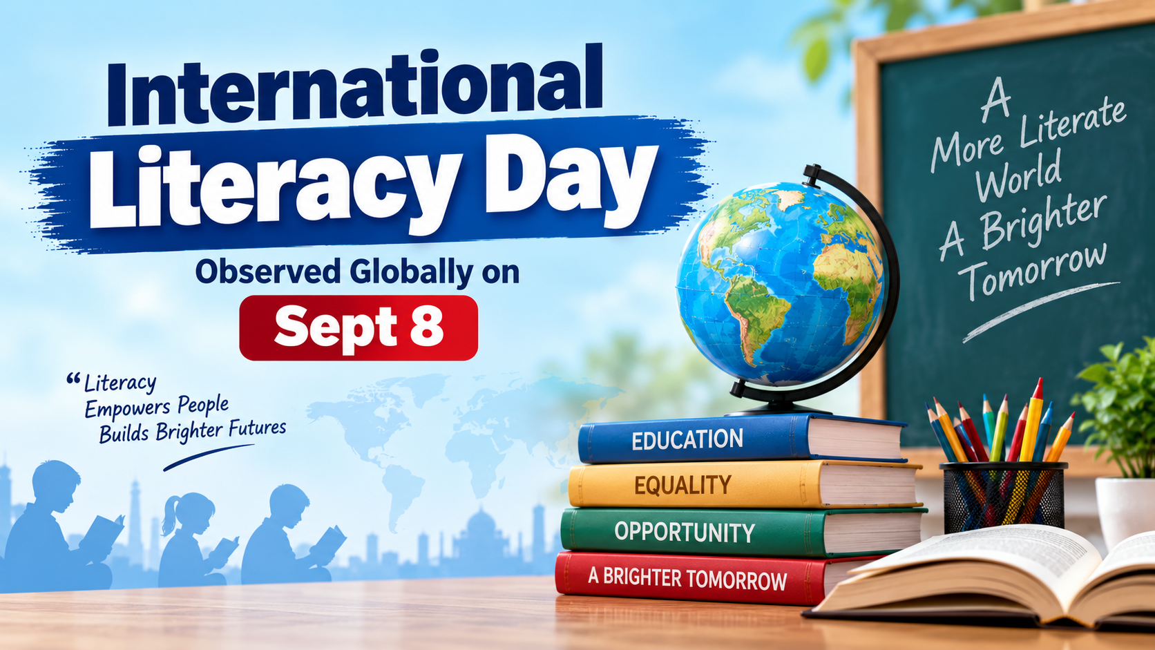 International Literacy Day Observed Globally on Sept 8