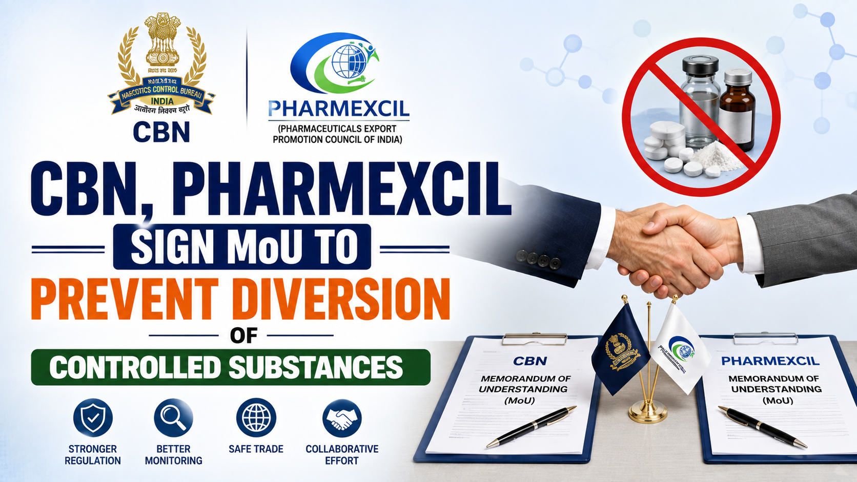 CBN, PHARMEXCIL Sign MoU to Prevent Diversion of Controlled Substances