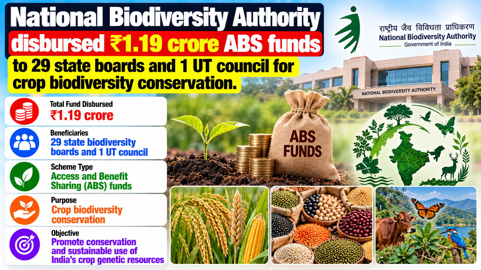 NBA Releases ₹1.19 Cr Benefit-Sharing Funds for Conservation